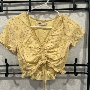 SO Floral Crop Top